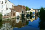 PICTURES/Ghent - The Gravensteen Castle or Castle of the Counts/t_Canal Near Castle2.JPG